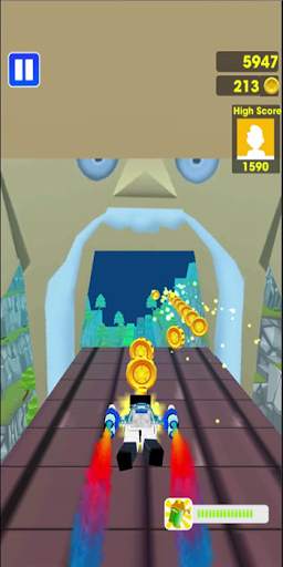 Bus Surf Moonlight Superhero Max screenshot 5