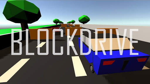 BlockDrive: Old school mini car racing game screenshot 1