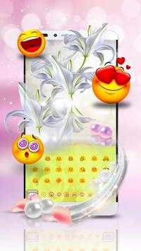 White Pearls Keyboard screenshot 3