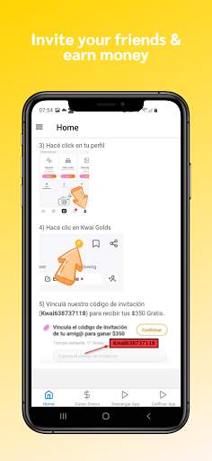 Make Money with Kwai - Earn cash Watching Videos स्क्रीनशॉट 2