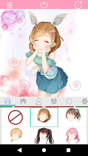 Anime Avatar Maker: Pretty screenshot 1