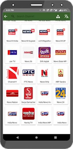 DTH Live TV - DD TV & Radio - Sports, Cricket tv screenshot 2