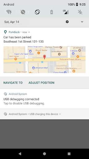 ParkBack: Automatic Car Parking Reminder स्क्रीनशॉट 4
