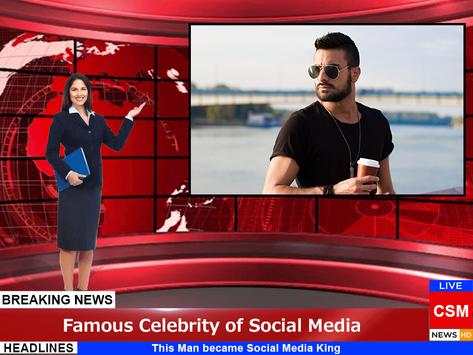 Breaking News Photo Frame Editor screenshot 2