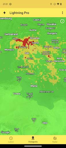 My Lightning Tracker & Alerts screenshot 4