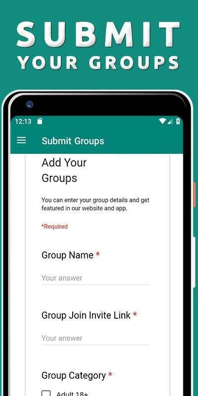 Social Groups - Join Desired Social Groups screenshot 4