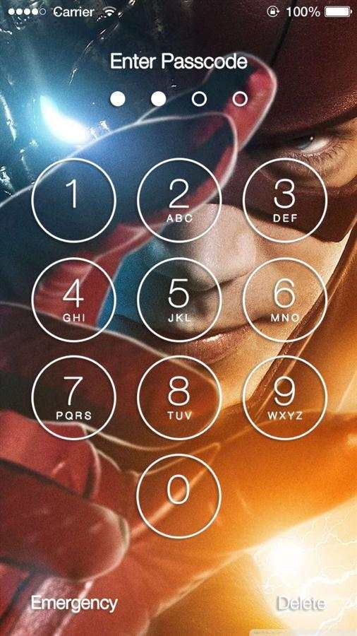 The Flash HD Lock Screen screenshot 4