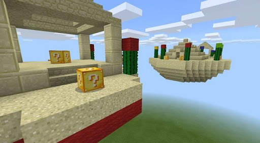 Lucky Blocks Islands Mod for MCPE  6 skins screenshot 1