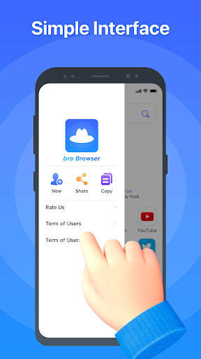 Bro browser - Fast & Safe screenshot 4