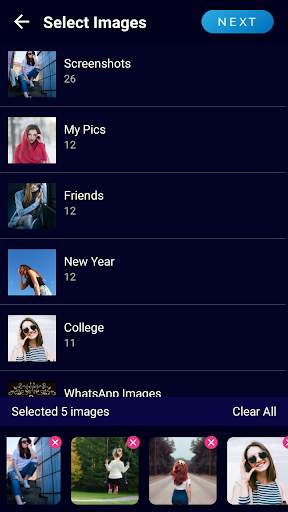 Photo Video Maker with Music : Slideshow screenshot 2