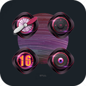 Cool Speed Sensor Pink Motor Icon Pack icon