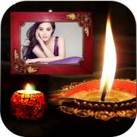 Diwali Photo Frame & Greeting Card