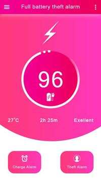 Full Battery Alarm 1 تصوير الشاشة