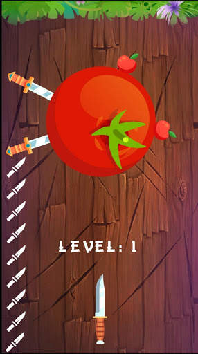 Knife ninja - 3D Knife Throwing Game screenshot 2