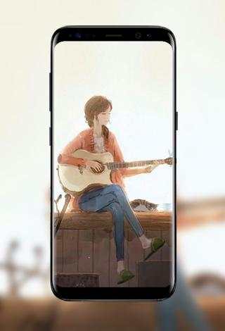 Lonely Girl Wallpapers 8 تصوير الشاشة