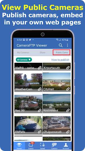 CameraFTP IP Camera Viewer screenshot 5
