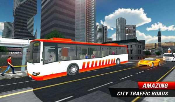 Public Transport City Bus Driving Simulator 2018 screenshot 6