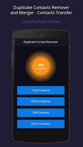 Duplicate Contacts Remover & Merger - Transfer screenshot 1