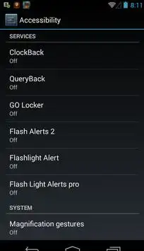 Flash Light Alerts pro 3 تصوير الشاشة