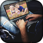 Laptop Photo Frames icon