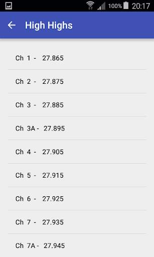 CB Frequencies FREE! screenshot 2
