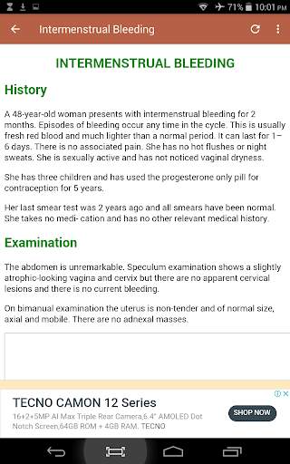 Obstetrics & Gynaecology Case  screenshot 3