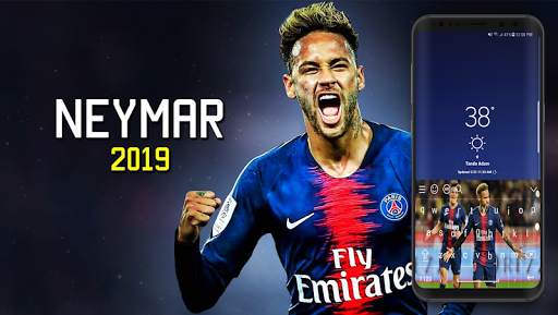 NeymarJr Keyboard Theme 2020 screenshot 2