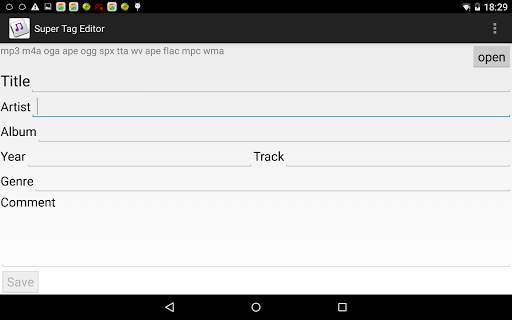 Super Tag Editor screenshot 5