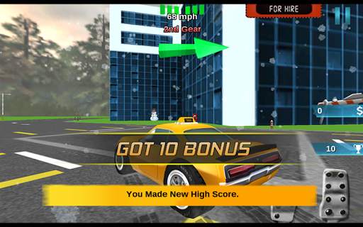 3D Santa Taxi Drive screenshot 14