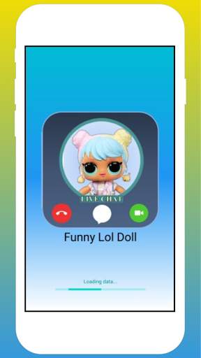 Call From  Funny Lol Doll - callprank and fakechat screenshot 1