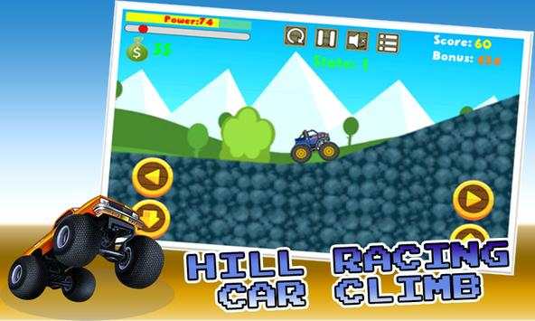Mad Truck - Hill Racing Car Climb 2 screenshot 2