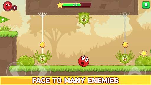 Bounce Ball 5 - Jump Ball Hero Adventure screenshot 2