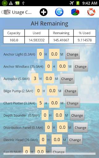 Boat Battery Amps Calculator screenshot 1