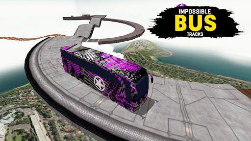 Impossible Bus Tracks - Bus Driving Games screenshot 4