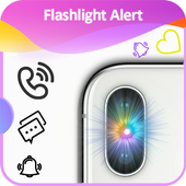 call Flashlight alert color led! icon