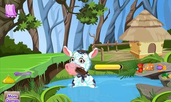 Pet Wash - Cow Caring Game screenshot 3