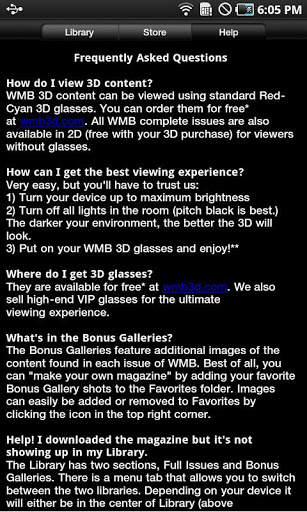 WMB 3D for Tablets screenshot 6