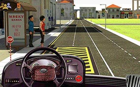 Bus Sinar Jaya Game Scania screenshot 5