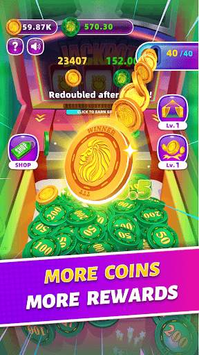 Coin Pusher-Dice Social Game screenshot 2