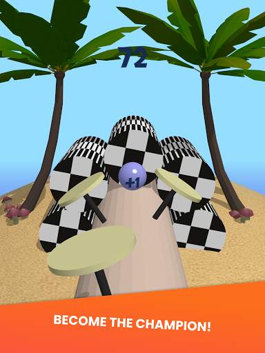 Bouncy Ball 3D Game - Hyper-casual, Ball jump game screenshot 8
