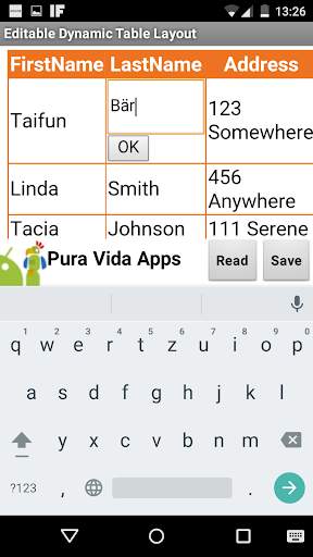 Editable for App Inventor screenshot 1