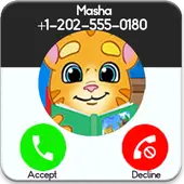 Call From Talking Cat Ginger icon