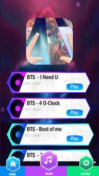 JungKook Piano Tiles BTS screenshot 1