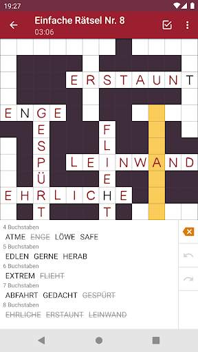 Kreuzgitter Wort Rätsel screenshot 4