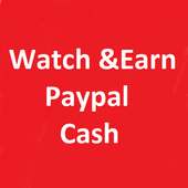 Watch and Earn Paypal Cash logo