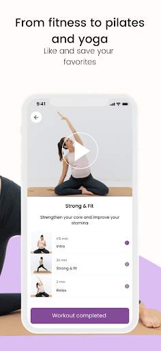 Pregnancy Fitness App | KELEYA screenshot 6