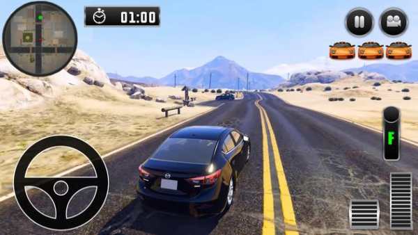 City Driving Mazda Car Simulator screenshot 2