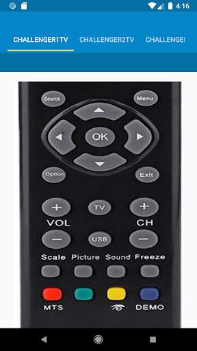 Challenger TV Remote Control screenshot 4