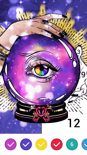 Magic Paint: Color by number 4 تصوير الشاشة