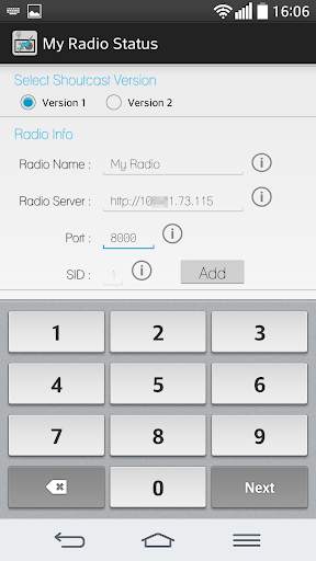 ShoutCast Server Status screenshot 3